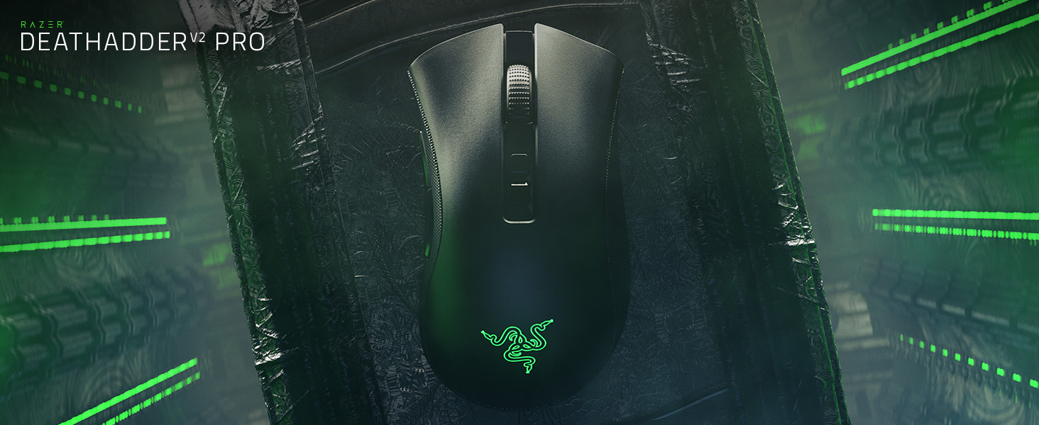 Razer DeathAdder v2 Pro Wireless 20K DPI 70 Hr Battery Life