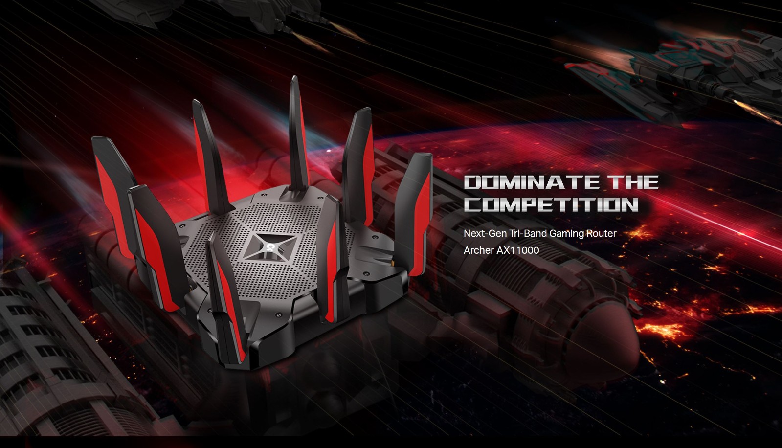 TP-Link Archer AX11000 Tri-Band WiFi 6 Gaming Router
