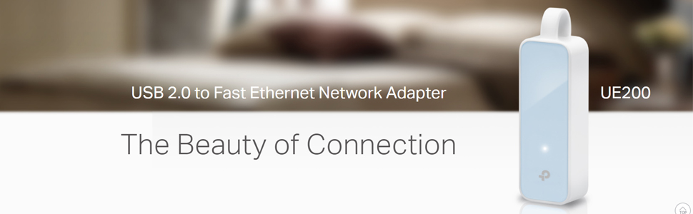 TP-Link UE200 USB 2.0 to 100 Mbps Ethernet Network Adapter