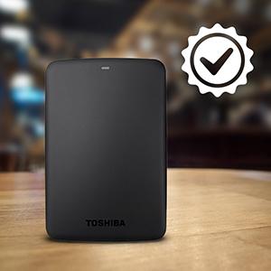 Toshiba Canvio Basics 2TB USB 3.0 Portable Hard Drive - Black