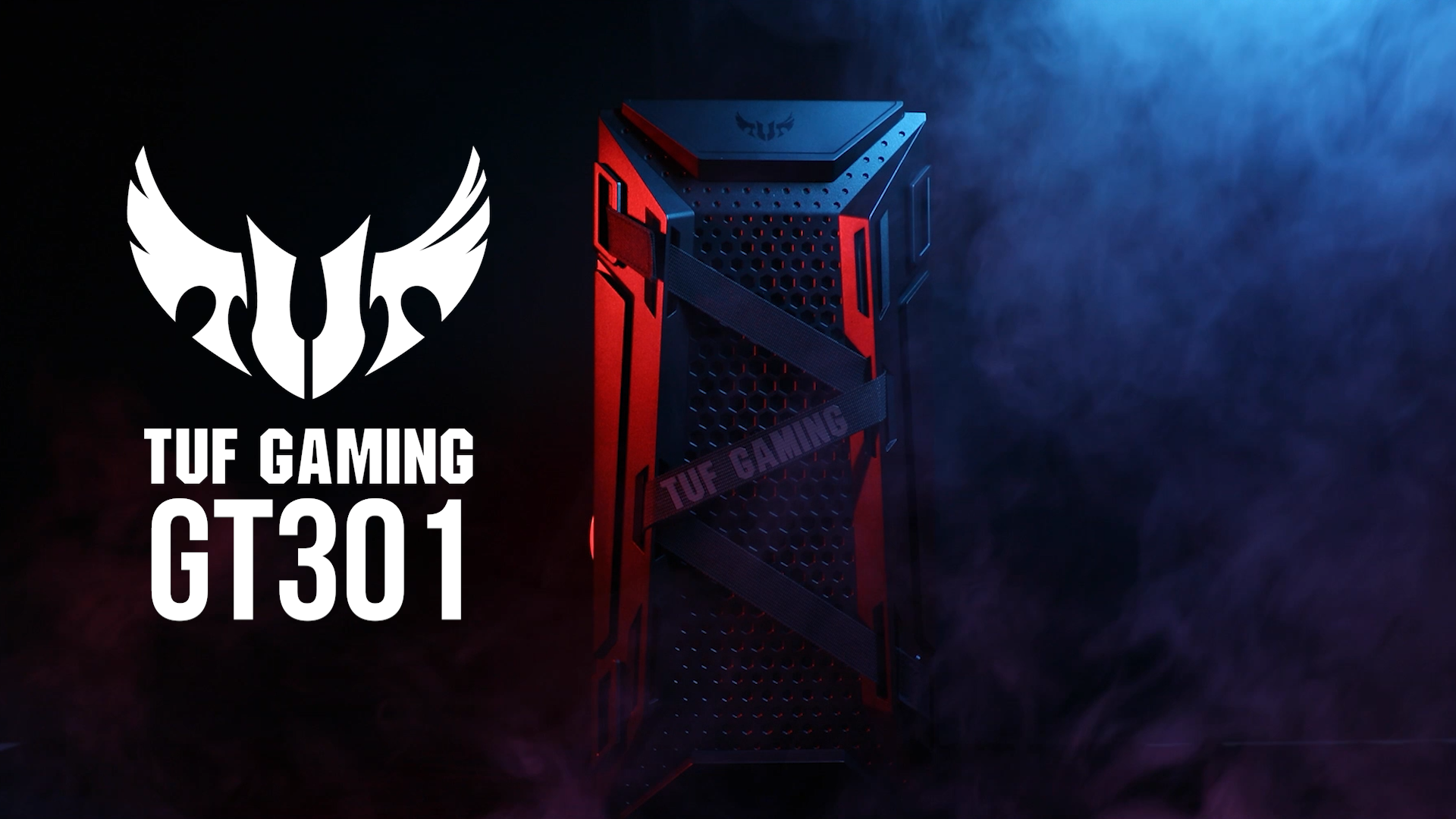 ASUS TUF GT301 Honeycomb Panel Aura RBG Gaming Case
