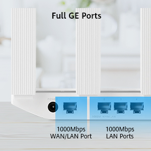 HUAWEI WS5200 V2 AC1200 Dual Band Gigabit Wi-Fi Long Range Router