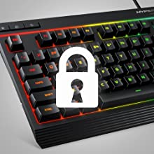 HyperX Alloy HX-KB5ME2-US Core RGB Membrane Gaming Keyboard