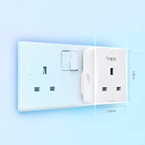 TP-Link Tapo P100 Smart Plug Wi-Fi Outlet Remote Control Timer Switch