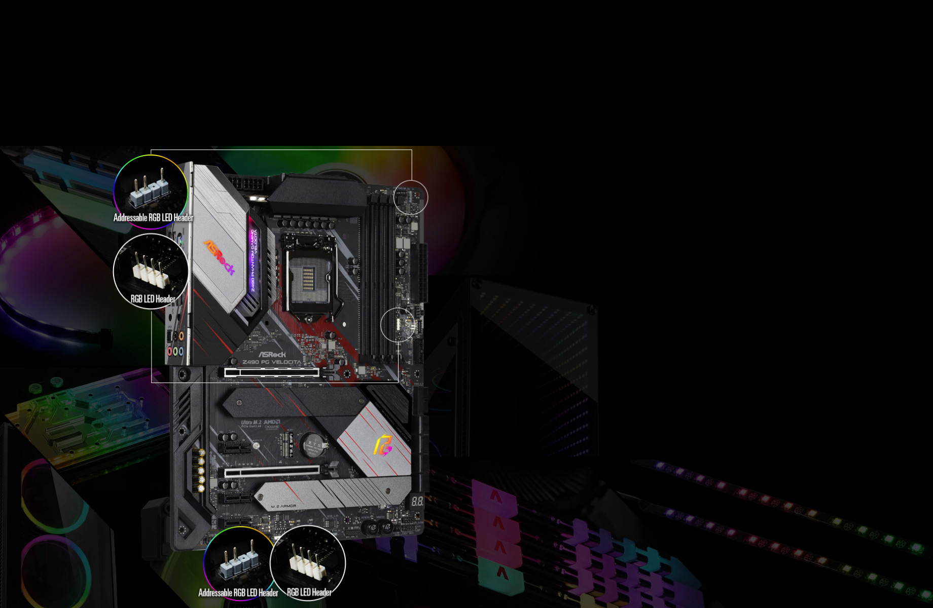 ASRock Phantom Gaming Z490 PG Velocita Intel Motherboard