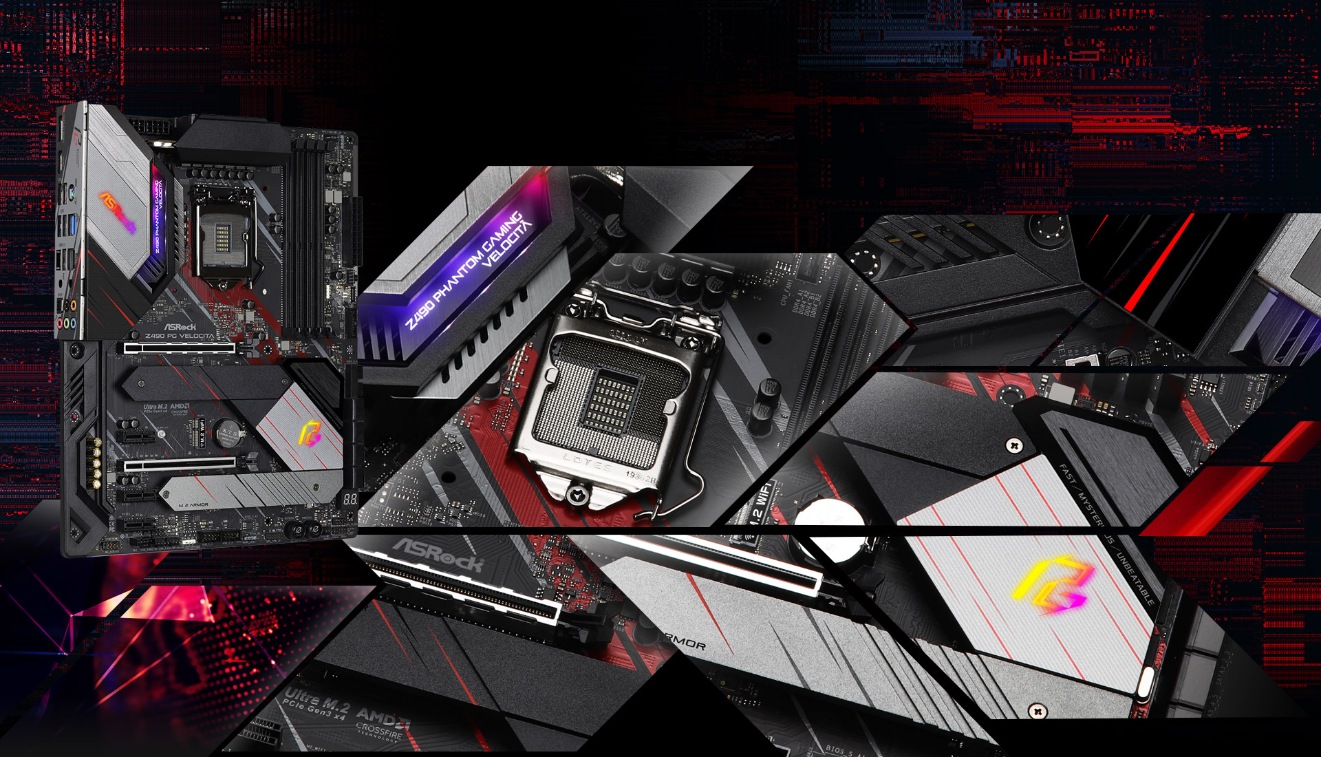 ASRock Phantom Gaming Z490 PG Velocita Intel Motherboard