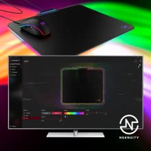 HyperX FURY Ultra 360° RGB Lighting Gaming Mouse Pad - Medium