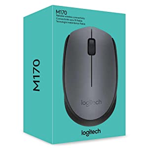 Logitech M170 Wireless Mouse USB Receiver & 12M Battery Life