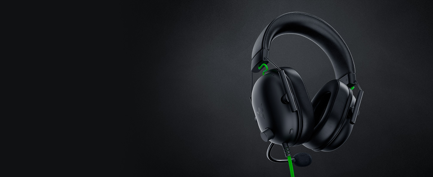 Razer BlackShark V2 X 7.1 Surround Sound 3.5mm Audio Jack - Black