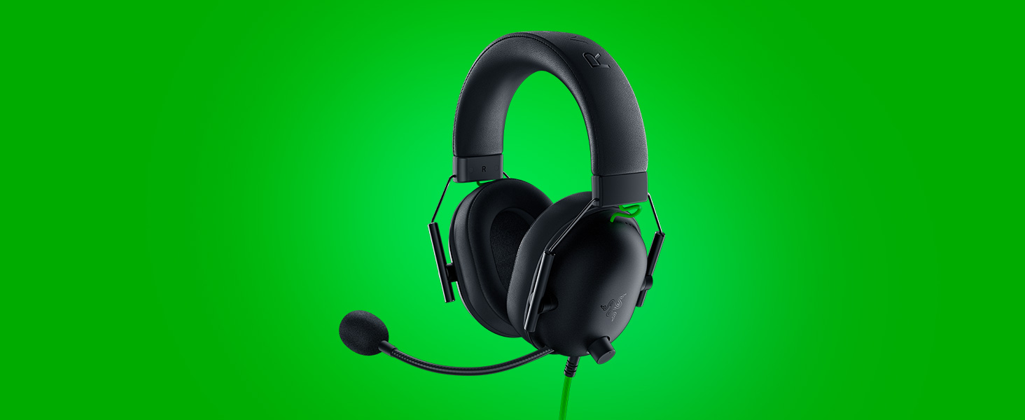 Razer BlackShark V2 X 7.1 Surround Sound 3.5mm Audio Jack - Black