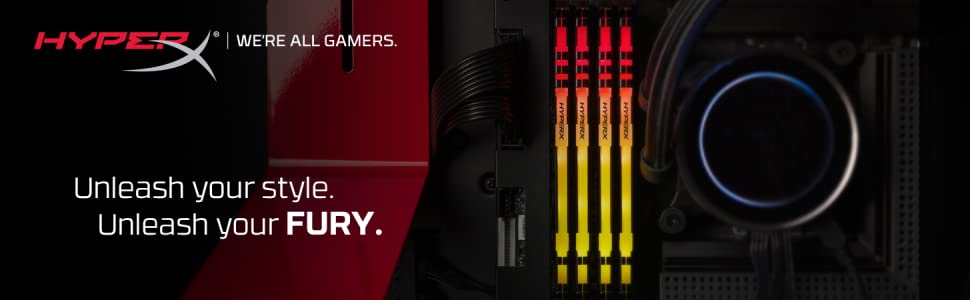 HyperX Fury 8GB RGB 3733 MHz DDR4 Memory