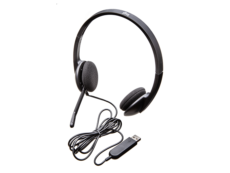 Logitech USB Headset H340, Stereo, USB Headset for Windows & Mac