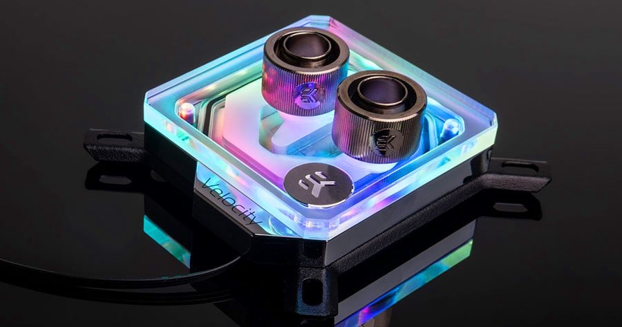 EKWB Velocity D-RGB Intel Nickel/Plexi Waterblock
