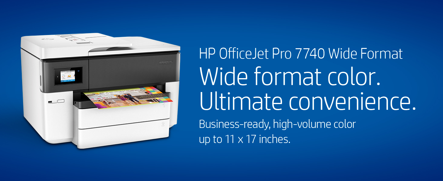HP OfficeJet Pro 7740 Wide Format All-in-One Wireless