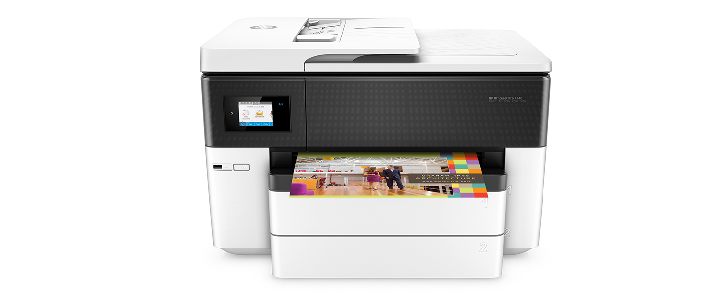HP OfficeJet Pro 7740 Wide Format All-in-One Wireless