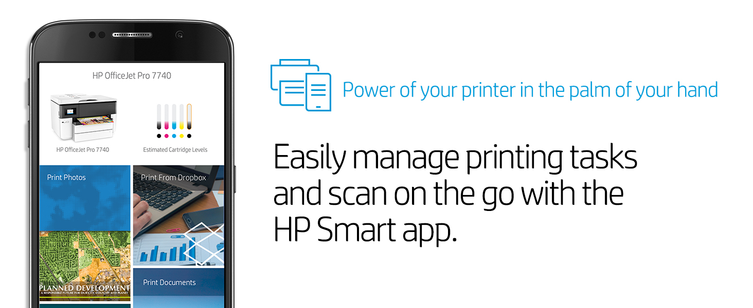 HP OfficeJet Pro 7740 Wide Format All-in-One Wireless
