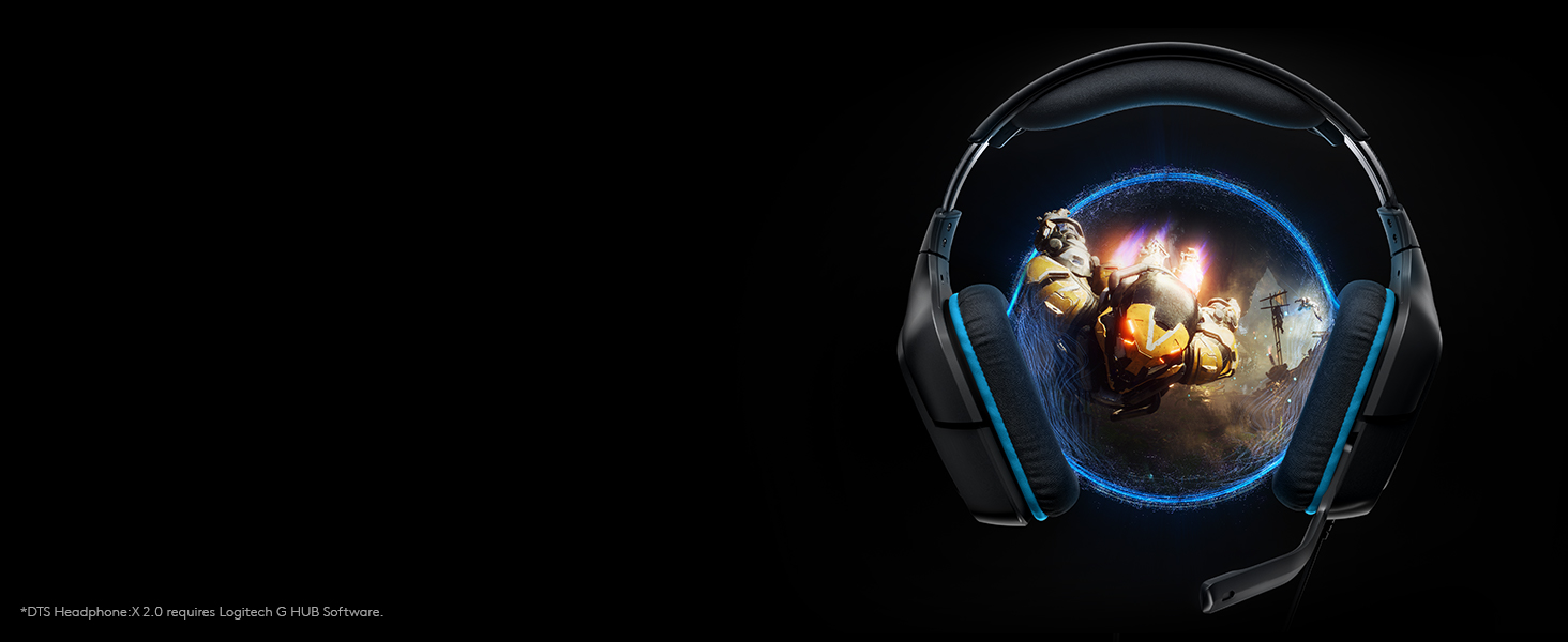Logitech G432 7.1 Surround Sound Gaming Headset