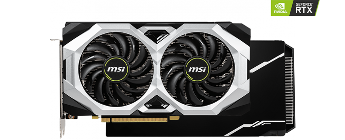 MSI Nvidia GeForce RTX 2060 Ventus 6GB OC GDDR6