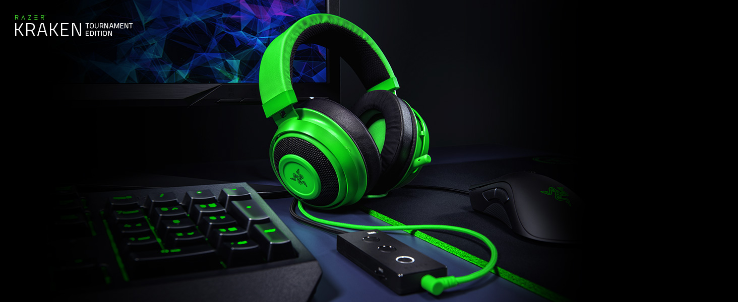 Razer Kraken Tournament THX Spatial Audio - Black