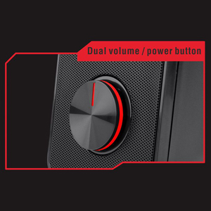 Redragon Stentor GS500 Stereo Gaming Speakers Red LED