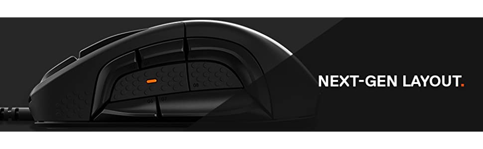 SteelSeries Rival 500 15-Button with Tactile Alerts