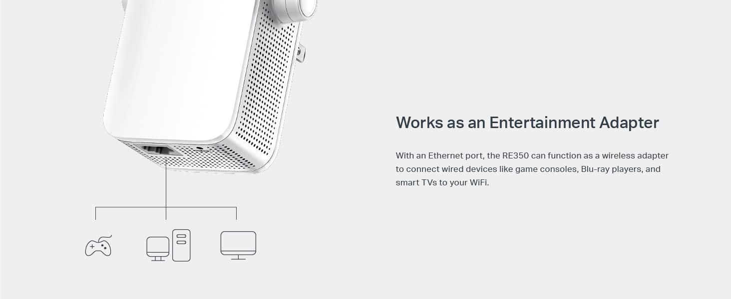 TP-Link RE305 AC1200 Dual Band WiFi Range Extender