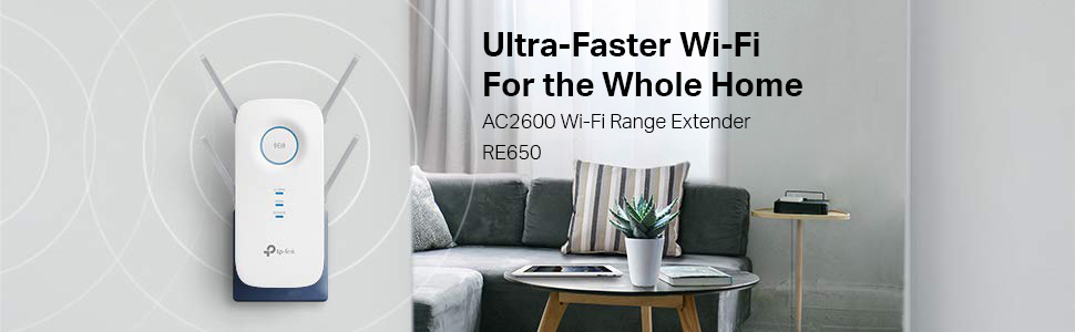 TP-Link RE650 AC2600 Wi-Fi Range Extender