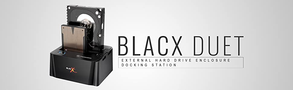 Thermaltake BlacX Duet eSATA USB Docking Station