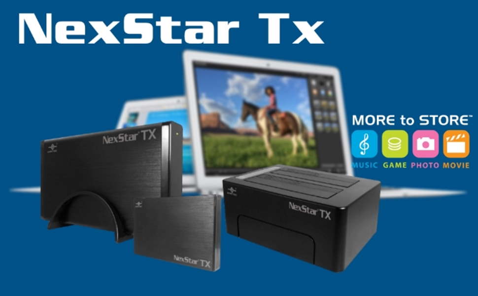 Vantec NexStar TX NST-328S3-BK 3.5 inch USB 3.0