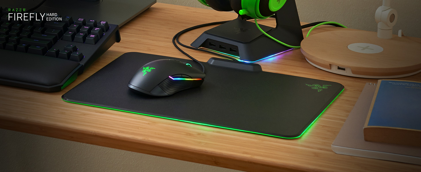Razer Firefly Hard Gaming Mouse Mat - Chroma
