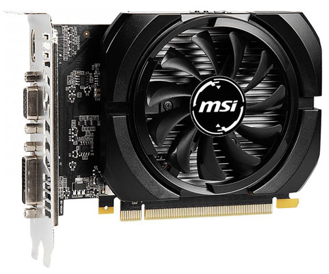 MSI NVIDIA GeForce GT 730 4GB DDR3  OC Edition Video Card