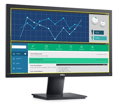 Dell E2221HN 21.5\" Full HD LED Color Monitor HDMI & D-Sub - Black