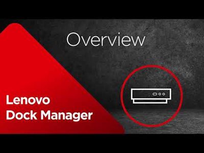 Lenovo ThinkPad Universal USB-C Dock Gen 3 (2 x Display Ports, 1 x HDMI, 4 x USB Ports)