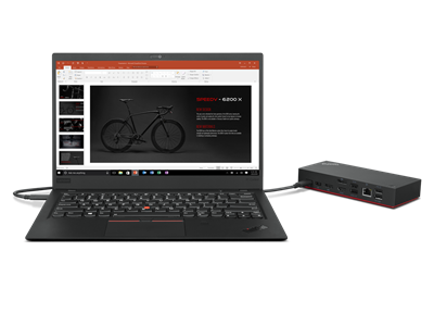 Lenovo ThinkPad Universal USB-C Dock Gen 3 (2 x Display Ports, 1 x HDMI, 4 x USB Ports)