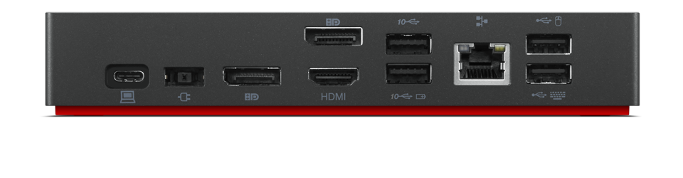 Lenovo ThinkPad Universal USB-C Dock Gen 3 (2 x Display Ports, 1 x HDMI, 4 x USB Ports)