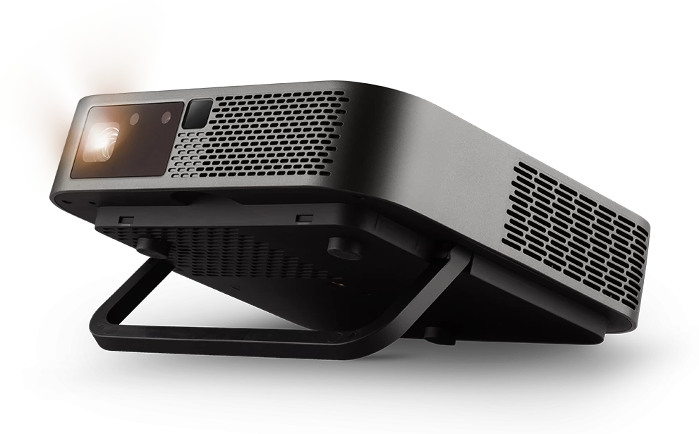 ViewSonic M2e 1080p Portable Projector Auto Focus Harman Kardon Bluetooth Speakers HDMI & USB C