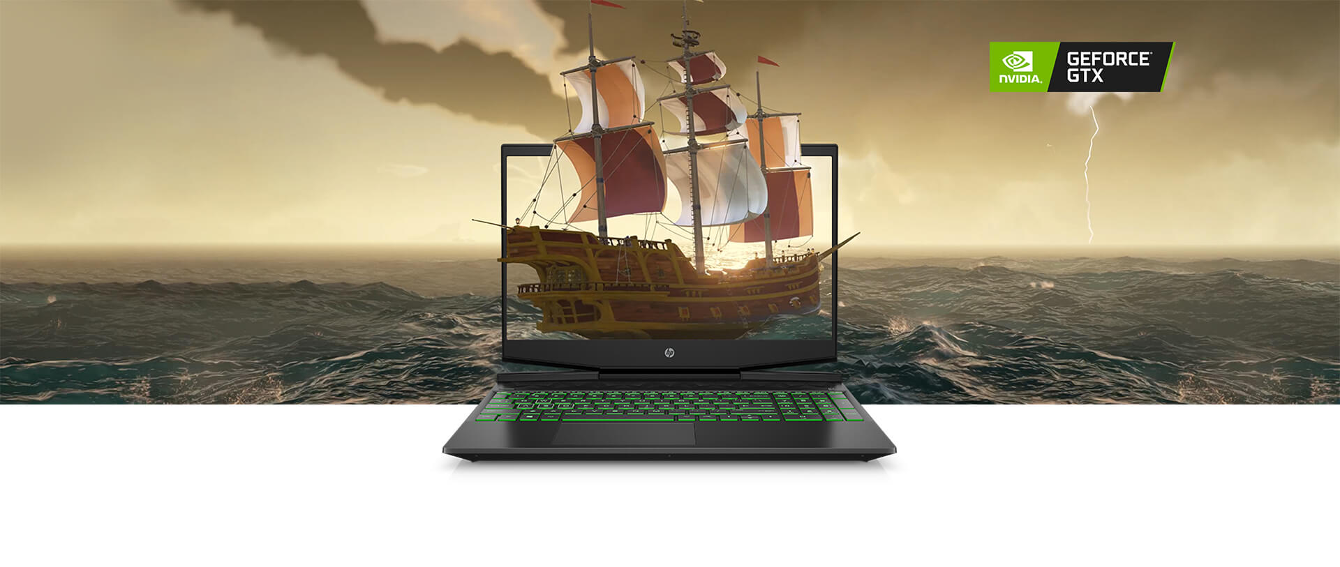 HP Gaming Pavilion 15-dk2355ne 11Gen Core I7 4-Cores w/ RTX 3050 TI 144Hz Windows 11 - Black