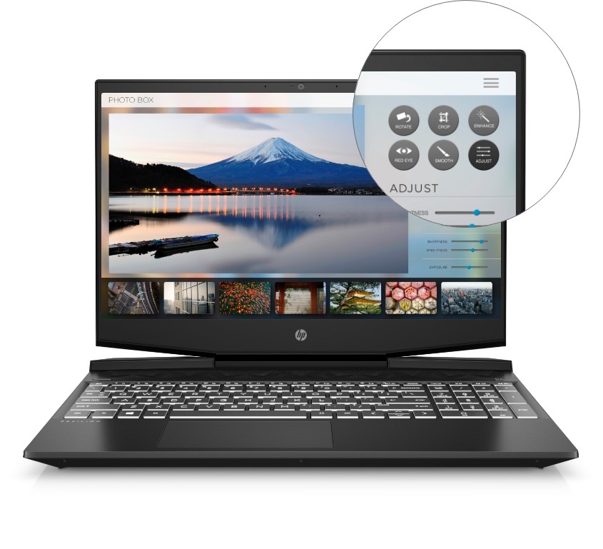 HP Gaming Pavilion 15-dk2355ne 11Gen Core I7 4-Cores w/ RTX 3050 TI 144Hz Windows 11 - Black