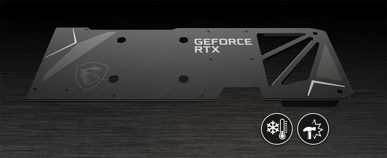 MSI Ventus 3X GeForce RTX 3070 Ti 8GB GDDR6X OC Edition PCI Express 4.0 Video Card