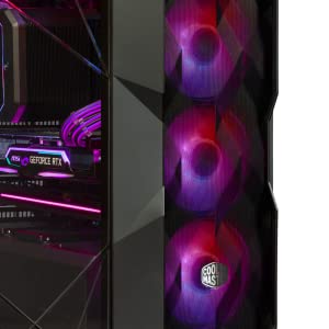 Cooler Master MasterBox TD500 Mesh Airflow ARGB Lighting Black + 650W 80+ Bronze PSU