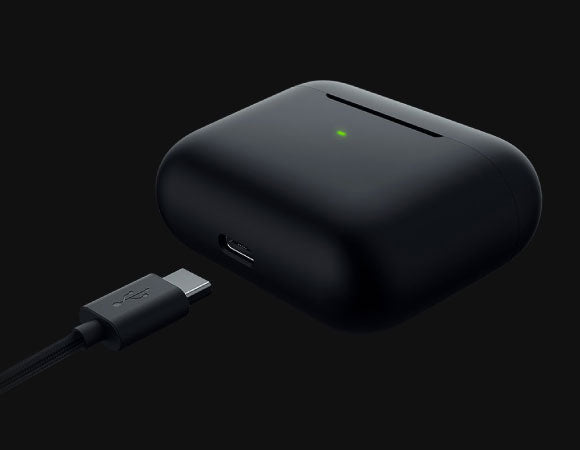 Razer Hammerhead True Wireless X Bluetooth Gaming Earbuds w/ Gaming Mode Built-in Mic & Charging Case