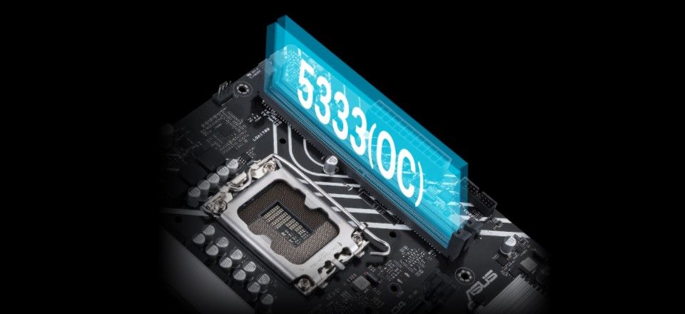 ASUS PRIME B660M-K D4 Intel 12th Gen Motherboard PCIe 4.0 DDR4 2xM.2 slots USB 3.2 Gen 1
