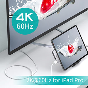 Choetech HUB-M13 USB Type C 4in1 Hub 4K 60HZ HDMI PD 60W Audio For iPad Pro
