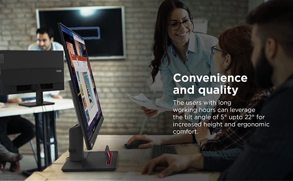 Lenovo ThinkVision S24e-20 23.8\" Full HD VGA & HDMI Eye Comfort