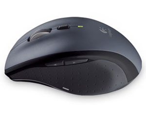 Logitech M705 Marathon Wireless Mouse 3 Year Battery Life Hyper-Fast Scrolling & USB Unifying