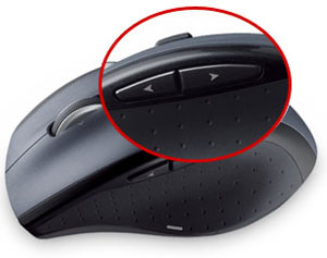Logitech M705 Marathon Wireless Mouse 3 Year Battery Life Hyper-Fast Scrolling & USB Unifying