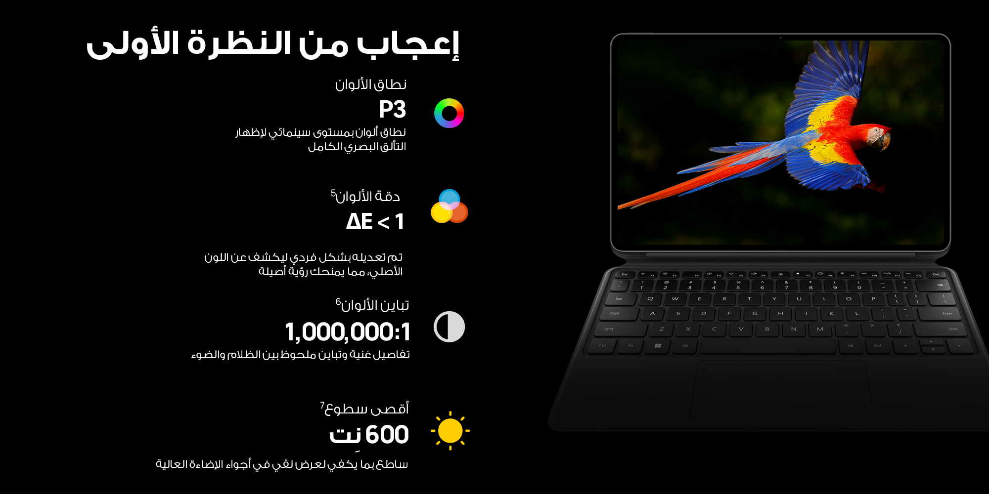 HUAWEI MateBook E (2022) Intel Core i5 11Gen 2-in-1 2.5K OLED Touch Screen Dual Camera & 4 MIC - Grey