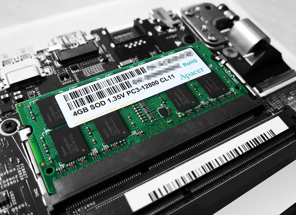 Apacer RAM SO-DIMM Notebook DDR3  1600Mhz 8GB