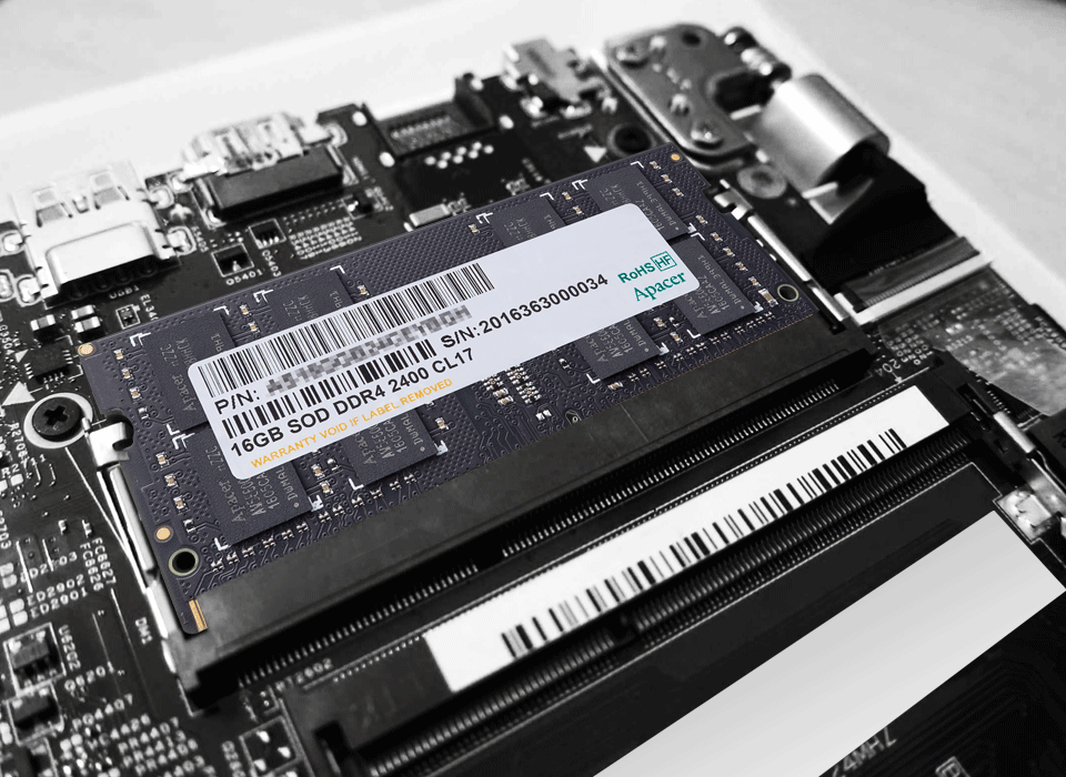 Apacer RAM SO-DIMM Notebook DDR4  3200Mhz 16GB