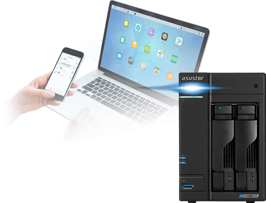 asustor LOCKERSTOR 2 Network Attached Storage - NAS 2-bay